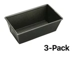 Norpro Nonstick Heavy Gauge Steel Bread Pan 8 X 4.5 Inches (3-PACK). Fixed Price $35.28.