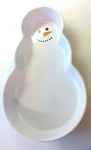 Chantal Snowman Baker Quart Freeze Serve Stoneware 93-SN28. Fixed Price $49.99.