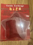 Cookie Exchange Non-stick Silicone Baking Mold Star Shaped Red 5" Tall. Fixed Price $8.00.