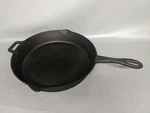 New Bayou Classic Kitchen Pre Seasoned Cast Iron Cooking Skillet 14" Round (D5). Fixed Price $49.99.