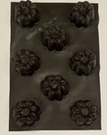 Demarle Flexipan Flower Nonstick Baking Mold Cake France 8 Wells F05. Fixed Price $24.99.