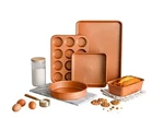 Gotham Steel Copper Nonstick Bakeware - Baking Pans, Cookie Sheets & Much More!. Fixed Price $29.99.