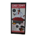 Chef Tony Stuffed Meatloaf Non-stick Pan W/ Original Box, Instructions & Recipes. Fixed Price $20.22.