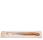 Laguiole Jean Dubost Cheese Knife W/olive Handle In Wooden Box. Fixed Price $28.47.