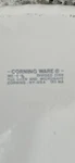 Corningware MC-6-B Oval French White Divided Dish With Pyrex Lid. Fixed Price $35.00.