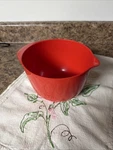 Rosti Denmark 1.5L Red Mixing Bowl Melamine Vintage Old Mcm. Fixed Price $15.99.