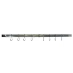 Range Kleen Pot Rack Expanding Bar Stainless Steel Modern Look Wall Mount 2. Fixed Price $62.09.