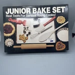 Fox Run Junior Bake Set 4619 Complete 1994 New Open Box Tools For Young Cook. Fixed Price $14.48.
