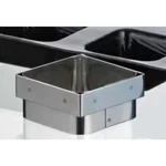 Matfer Bourgeat Professional Square Savarin Cutter 70MM X Nwt. Fixed Price $45.00.