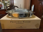Princess House Heritage Stainless Steel Square Bake & Serve Dish (6148). Fixed Price $204.95.
