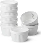 Btat- Ramekins, Oz, Set Of 8, For Baking, With Measurement Ma. Fixed Price $30.75.