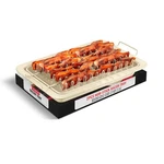 Bacon Tray 2-PIECE Marble Coating Set, White. Fixed Price $17.29.