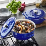 Dutch Oven Pot Braiser Enameled Iron Merten And Storck 5.3 Qt & 3.7 Set New. Fixed Price $219.99.