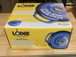 Lodge 4.5 Quart Enameled Cast Iron Dutch Oven Blue. Fixed Price $79.99.