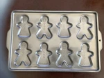 Ekco Bakers Secret Gingerbread Molded Cookie Sheet Pan 16 X 11 -boys + Girls. Fixed Price $16.99.