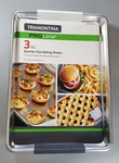 Tramontina Aluminum Baking Sheet Pan, Quarter Size, 9.5"L X 13"W, Count. Fixed Price $15.00.