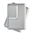 Nordic Ware Naturals Half Sheet Set Usa Made Aluminum 3- Pack,. Fixed Price $50.98.