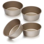 Beyonday 4PCS Mini Hamburger Bun Molds, Inch Round Carbon Steel Bread.... Fixed Price $30.07.