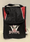 New Richards Pizza Restaurant Ohio Red Insulated Lunch Bag Food Advertising. Fixed Price $7.00.