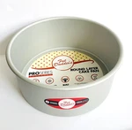 Fat Daddios Round Layer Cake Pan Pro Series Aluminum 9" X 4" Silver. Fixed Price $21.00.