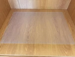 Clear Silicone Mats For Kitchen Counter, 15.6"L X 11.6"W, Transparent. Fixed Price $27.38.