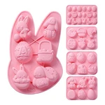 Chocolate Silicone Mold Non Stick Handmade Crafts Casting Tool Bunny. Fixed Price $22.96.