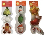 3 Set Wilton Cookie Cutter Star Stocking Candy Tree Cane Snowflake 9 Piece. Fixed Price $33.00.