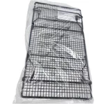 New Pampered Chef #1587 One Black Stackable Cooling Rack Rectangle Sealed Bake. Fixed Price $23.99.