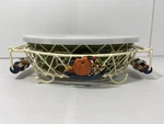 Temptations Bakeware By Tara Harvest Bounty Serving Bowl With Lid And Tray Vg. Fixed Price $38.25.