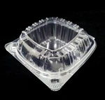 Dart 6" Clear Hinged Food Sandwich Take-out Container Cupcake Cookie Favor. Fixed Price $44.99.