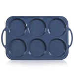 Vnray 4 Inch Jumbo Silicone Muffin Top Pan With Metal Frame, 6 Cup Size, Gray. Fixed Price $14.76.