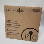 Pampered Chef Pizza Personal Size Round Stone Ceramic 8.5 #1387 New In Box. Fixed Price $25.99.