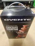 Ovente Electric 3-TIER Chocolate Fountain Red Stainless Steel Also Cheese Fondue. Fixed Price $29.00.