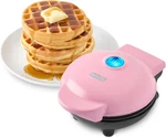 Dash Mini Maker 4" Waffles Hash Browns Keto Chaffles Non-stick Pink. Fixed Price $25.45.