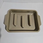 Crofton Endless Edge No Corners Brownie Baking Pan 9X12". Fixed Price $19.00.