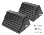 Rubber Wheel Chock 2 Pack, Large 10" 8" 6" Maxxhaul 80681-. Fixed Price $36.93.