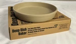 Pampered Chef 1390 Deep Dish Baker 11" Heritage Stoneware Open Box*pristine*. Fixed Price $44.95.