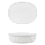 Corningware (1) FS12 French White 1.5QT/1.4L Oval Ceramic Casserole Bakeware D. Fixed Price $36.99.