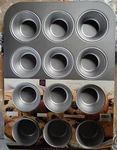Chicago Metallic Commercial Ii Cup Muffin Pan, Nonstick. 49612. Fixed Price $18.99.
