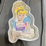 Wilton Disney Princess Cinderella Aluminum Cake Pan 2105-7475 Silver Fairy Tales. Fixed Price $18.00.