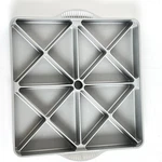 Nordic Ware Mini Scone Biscuit Cast Aluminum Non Stick Baking Pan 9.5 Square. Fixed Price $15.00.