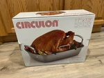Circulon Nonstick Roasting - Pan Roaster With Rack 17 Inch X 13. Fixed Price $65.00.