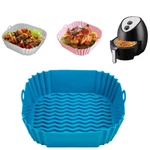 Silicone Air Fryer Liner Reusable, Non-stick, And Heat-resistant Pot Easy Cook. Fixed Price $9.98.