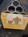 Wilton Ice Cream Cone**cake Pan Dimensions Original Box. Fixed Price $16.99.