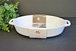 New Staub Ceramic Dishes Casserole Baking Pan White Oval Size 1.1 Qt 9"X6. Fixed Price $36.95.