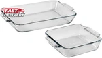 Anchor Hocking Oven Basics Cake Dish & 3 Quart Baking Value Pack Tempered. Fixed Price $42.14.