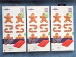 Mastrad France New 3 Silicone Flexible Molds Christmas Gingerbread Candy Cane. Fixed Price $29.25.