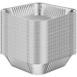 Wanbao 30 Pcs Disposable Aluminum Tin Foil Baking Pans Bakeware Square 8'' X .... Fixed Price $27.81.