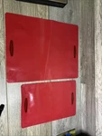 Technique Red Flexible Cutting Mats Set Of 2 Non-slip Kitchen Chopping Boards. Fixed Price $11.04.
