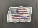 Wilton Stars And Stripes Flag Cake Pan #2105-183. Fixed Price $8.00.